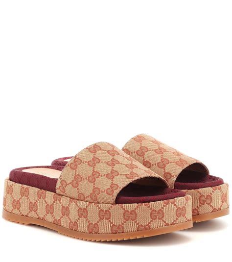 gucci slippers beige|original Gucci slippers.